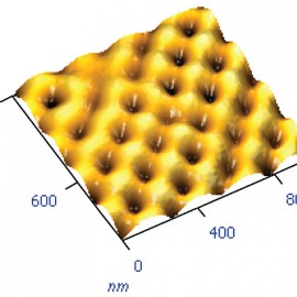 Relaxed SiGe buffer layer after several chemical preparations