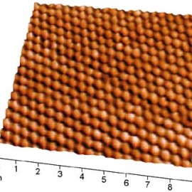 MoTe[2] atomic lattice