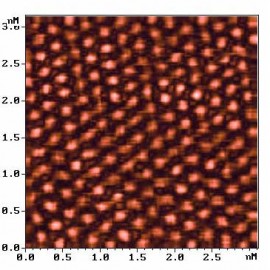 HOPG atomic lattice