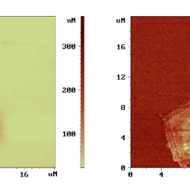 Polyethylene crystals (AFAM)